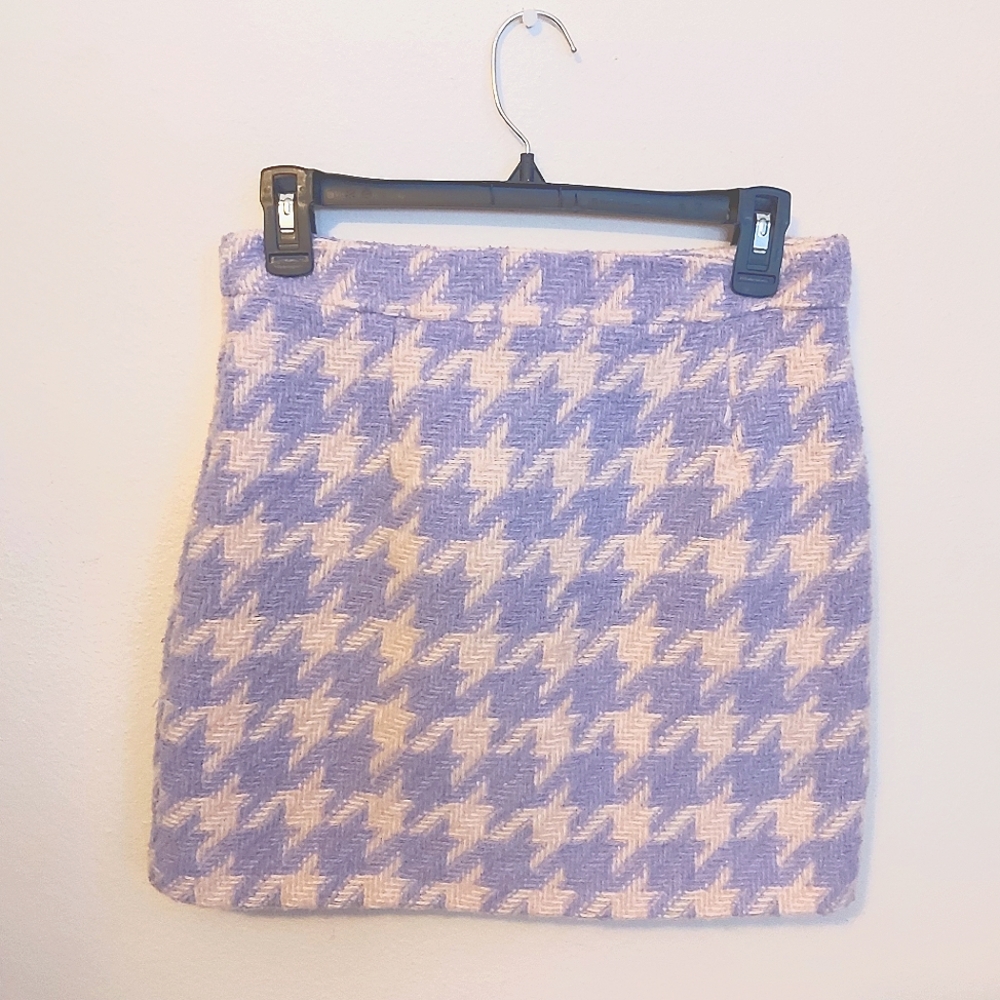 Forever 21 Houndstooth Skirt Size M